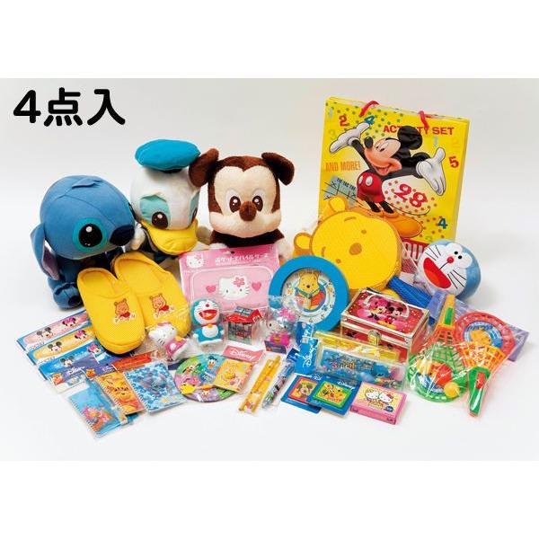 景品セット　手提げ袋　キャラクター4点入　10セット
