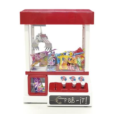 クレーンゲーム機＋景品(ディズニーポップキャンディ30ヶ＋フルーツ