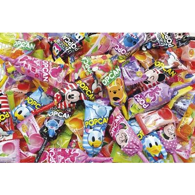 クレーンゲーム機＋景品(ディズニーポップキャンディ30ヶ＋フルーツ