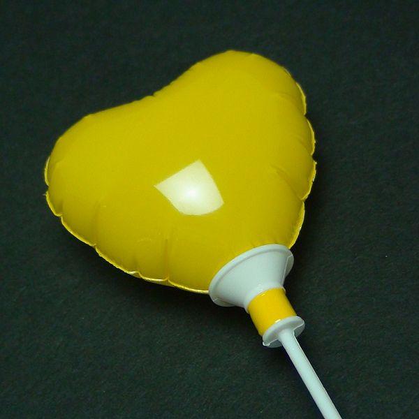 スティック風船　ハート　100ヶセット