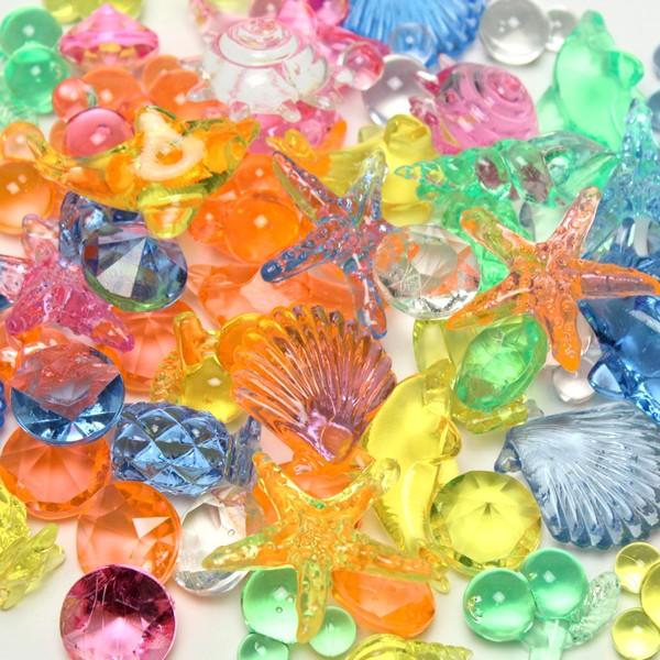 景品セット おもちゃの宝石 ミックス 約240ヶセット : イベント用品