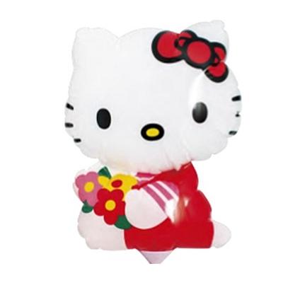 スティック風船 ハローキティ柄 10本セット : イベント用品販売店