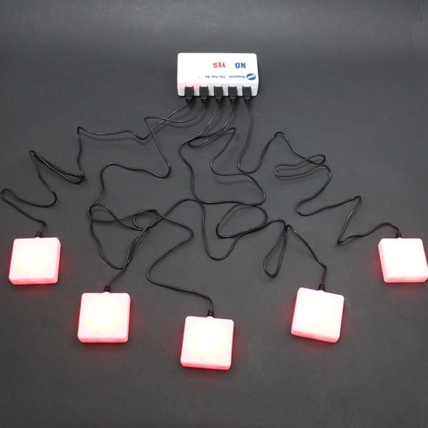 電源電池不要『パヤオシ』早押し機アプリ&早押しボタンセット16人用ケーブルなし 電源電池不要『パヤオシ』早押し機アプリ&早押しボタンセット16人用