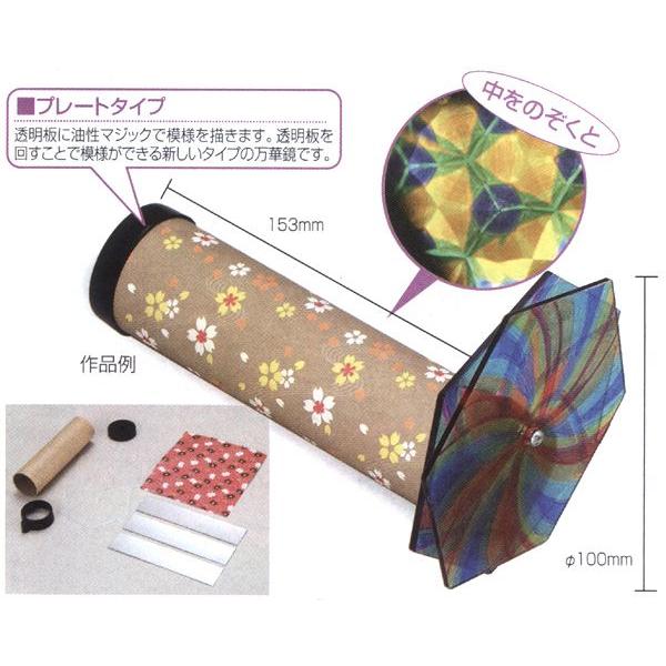 工作キット 手作りプレート万華鏡 まとめ買い80セット : イベント用品