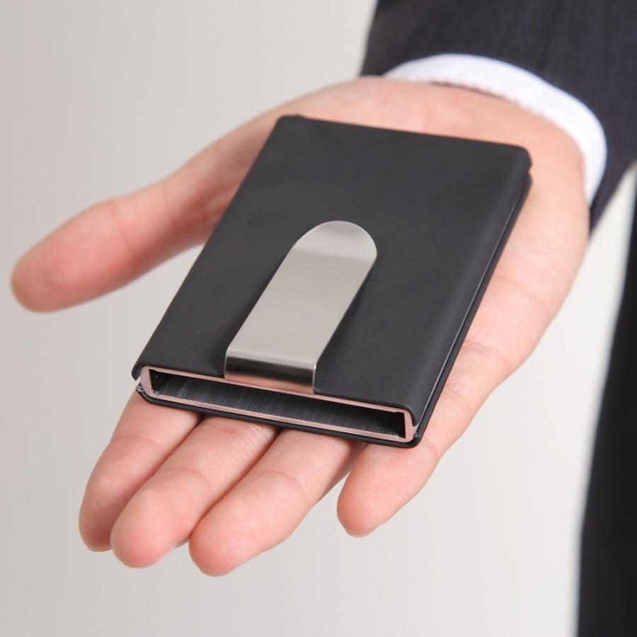 マネークリップ 財布 メンズ スライド式マネークリップ スキミング防止機能 クレジット カードケース 薄型 スライド式 スキミング防止 スライド式 レディース |  | 10