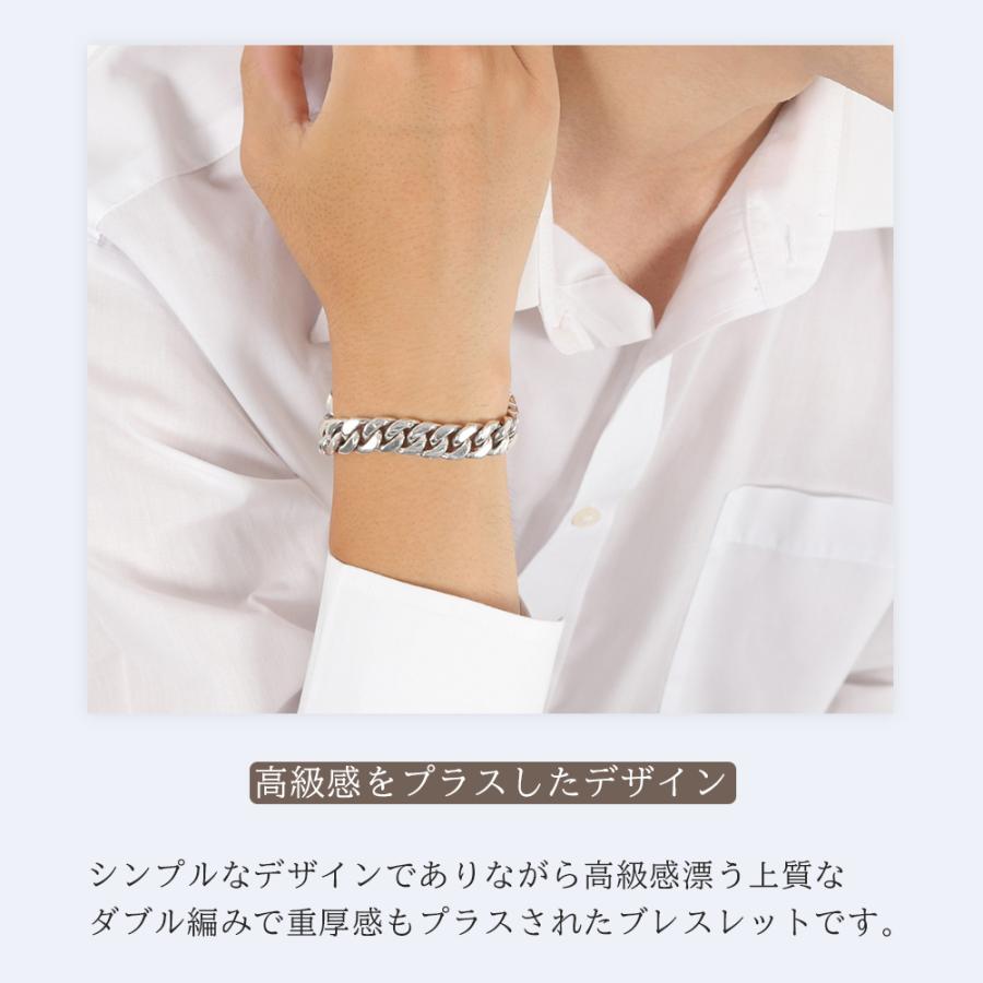 925銀2色のカラー編みの龍頭ブレスレット - その他 925銀2色のカラー編みの龍頭ブレスレット - その他