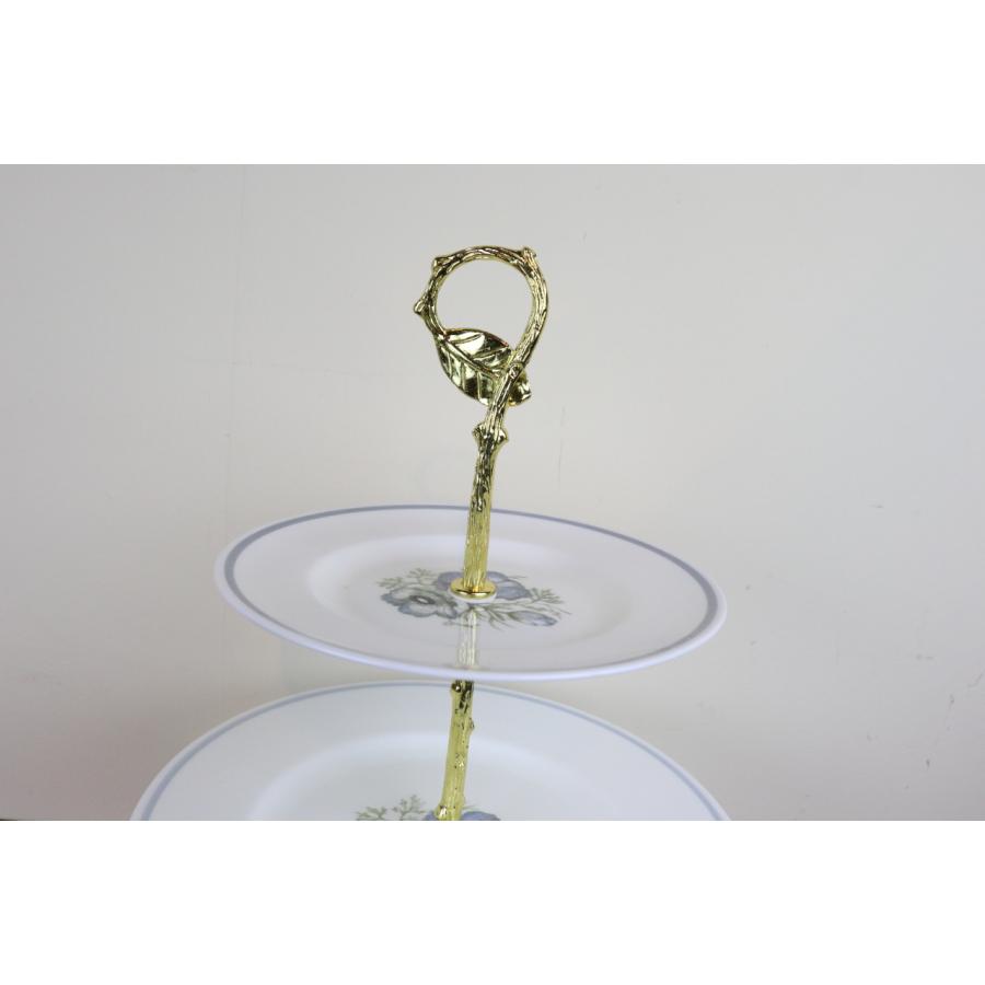 SUSIE COOPER ウェッジウッド スージークーパー グレンミスト 3段