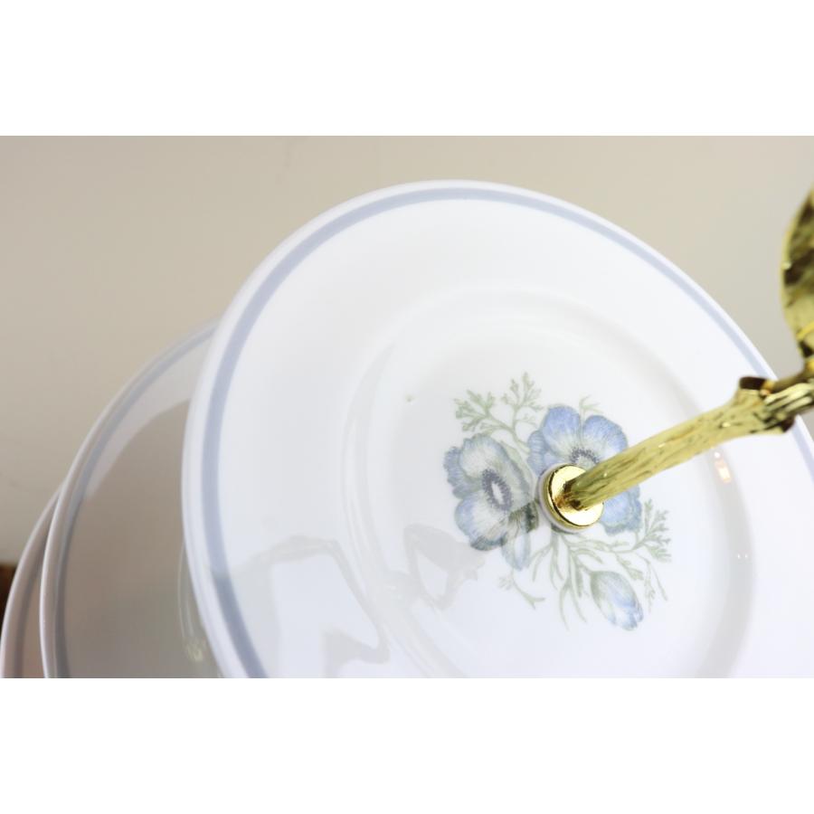 SUSIE COOPER ウェッジウッド スージークーパー グレンミスト 3段