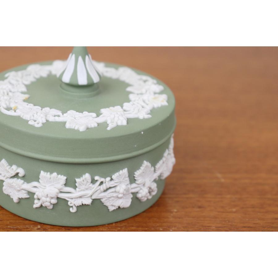 WEDGWOOD（ウェッジウッド） ジャスパー 小物入れ セージグリーン