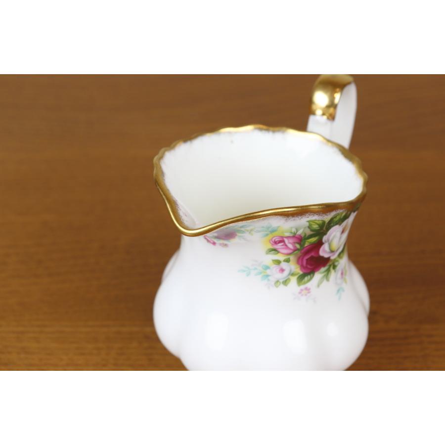 ロイヤルアルバート　セレブレーション　ミルクジャグ　花柄　イギリス　ヴィンテージ　ROYAL ALBERT　セカンド品　L218｜epocavintagedishes｜05