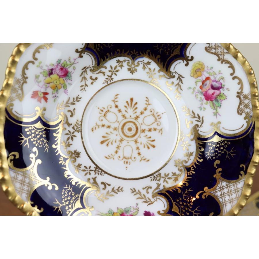 ENGLAND COALPORT ケーキ皿とデミタス皿 コールポート ENGLAND