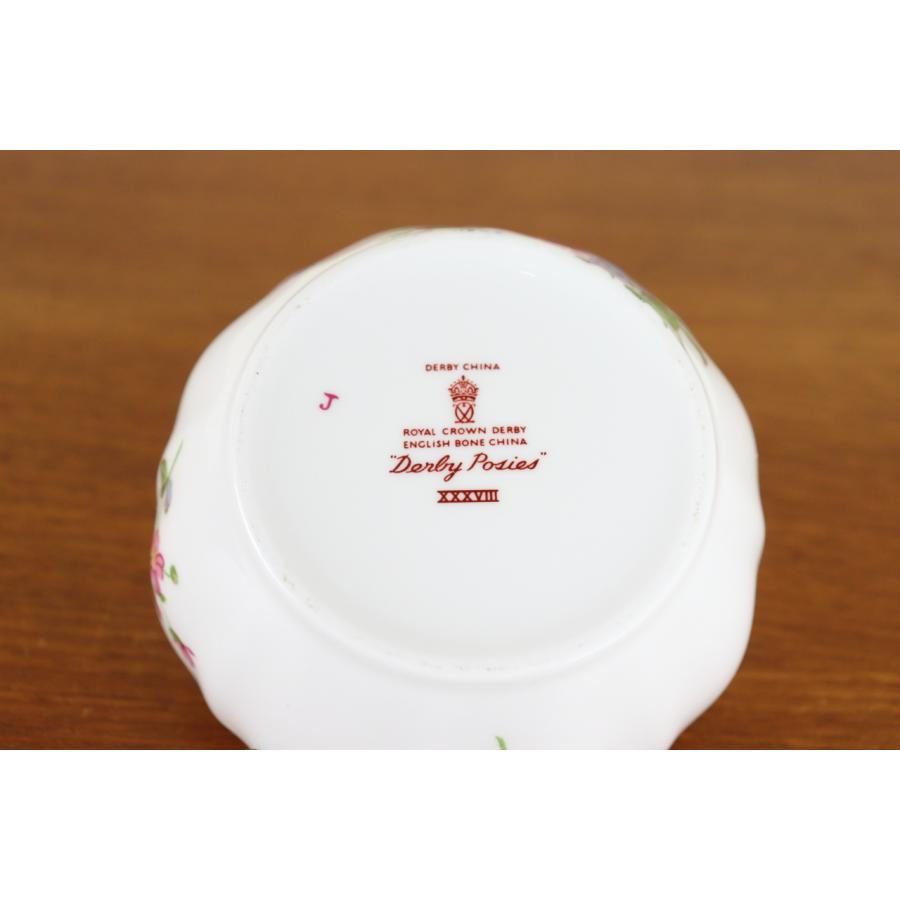 Royal Crown Derby ロイヤルクラウンダービー シュガーボウル 花柄