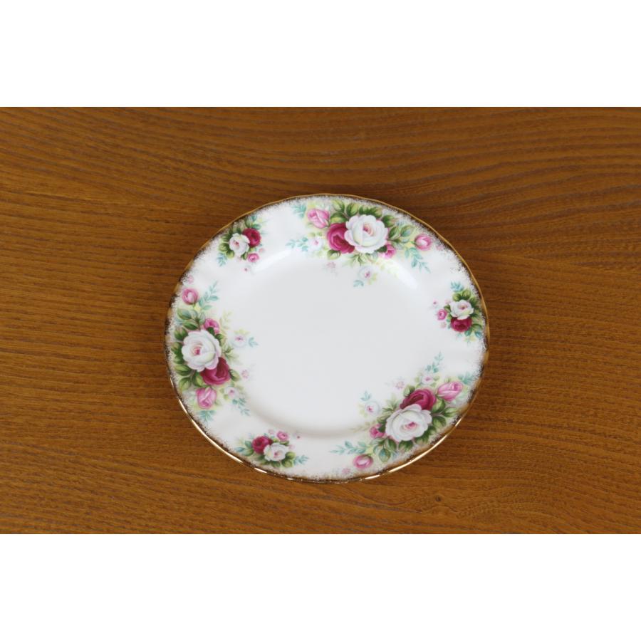 ロイヤルアルバート セレブレーション プレート15.8cm ケーキ皿 花柄 イギリス ヴィンテージ ROYAL ALBERT セカンド品