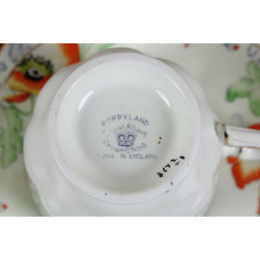 Royal Albert ロイヤルアルバート ポピー トリオ ティーカップ Royal Albert ロイヤルアルバート ポピー トリオ ティーカップ