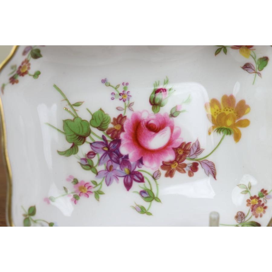 Royal Crown Derby ロイヤルクラウンダービー ポジー 小皿 プレート 角