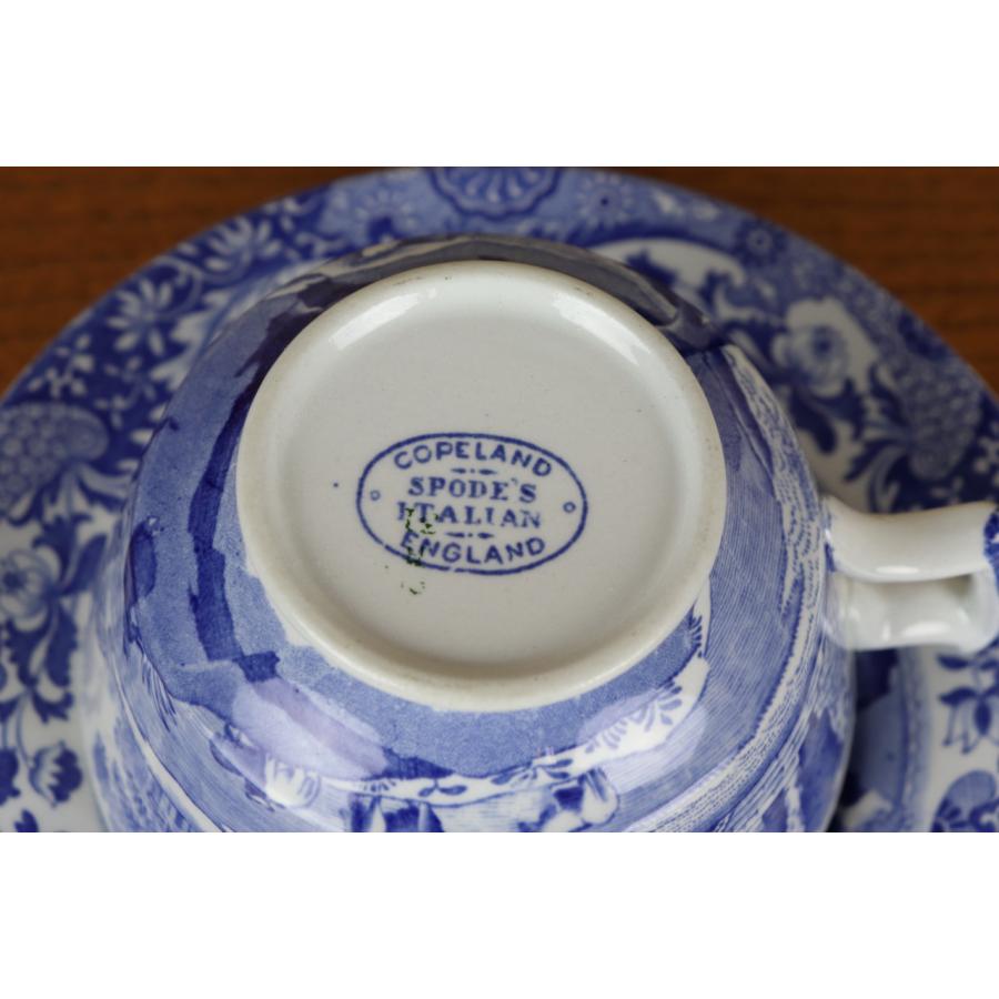 Spode コープランド・スポード ブルーイタリアン デュオ カップ
