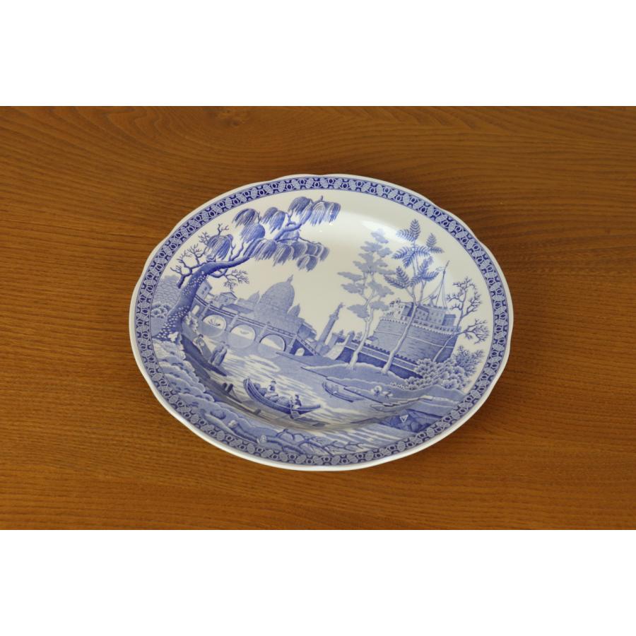 Spode スポード ブルールームコレクション プレート26.5cm 大皿 ローマ