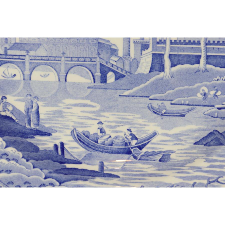 Spode スポード ブルールームコレクション プレート26.5cm 大皿 ローマ