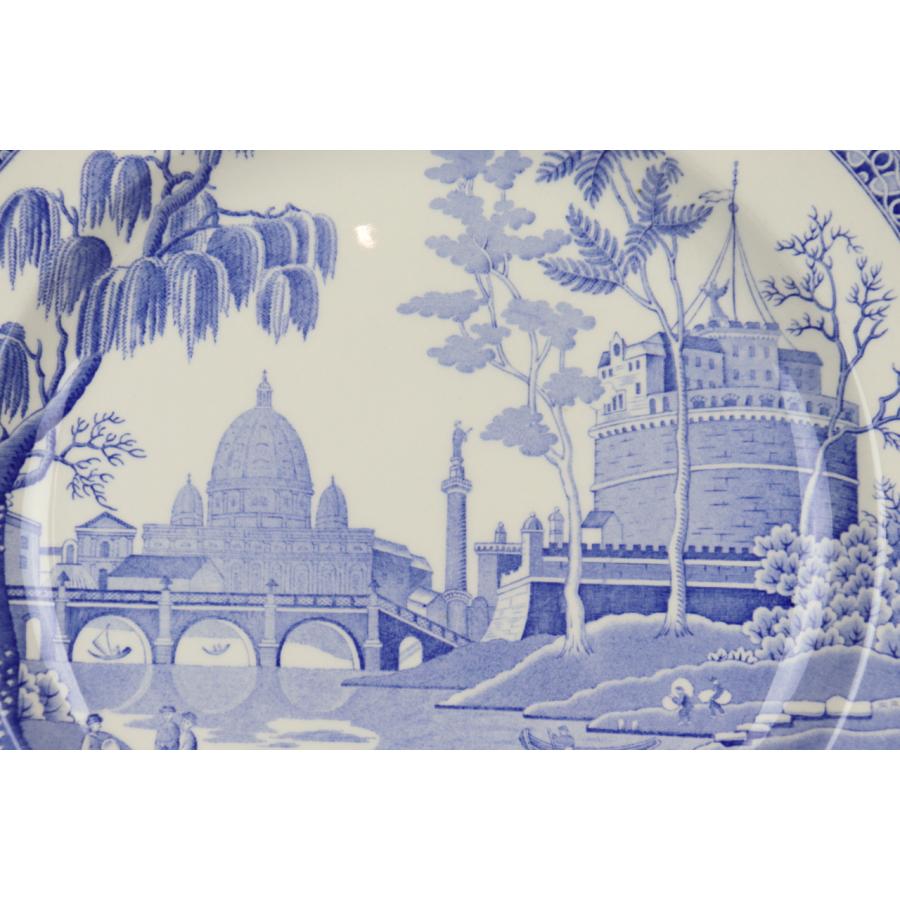 Spode スポード ブルールームコレクション プレート26.5cm 大皿 ローマ