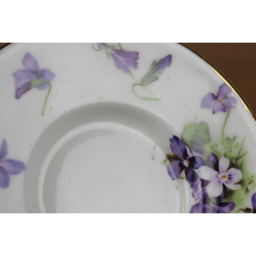 ハマースレイ　ヴィクトリアンバイオレット　デミタス　カップ　デュオ　スミレ　VICTORIAN　VIOLETS　アンティーク　食器　イギリス　Hammersley　て55-(2)｜epocavintagedishes｜16