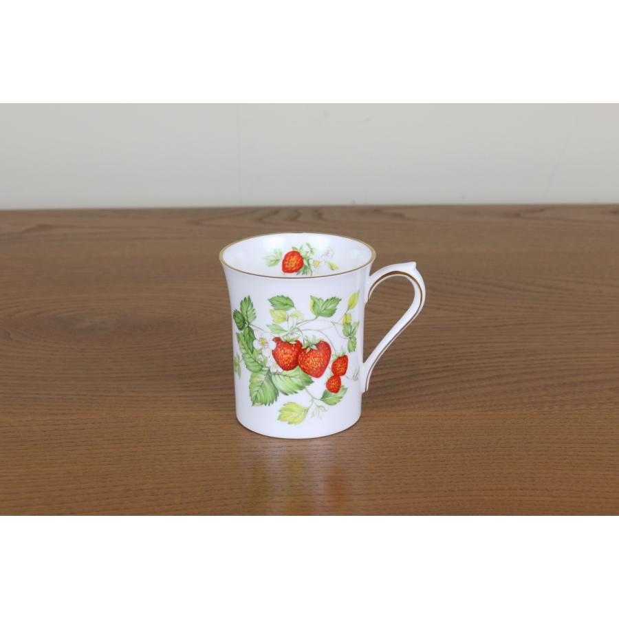 リントンズ バージニアストロベリー マグカップ コーヒーカップ 苺柄