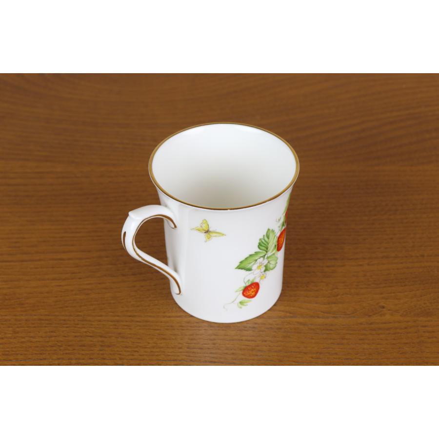リントンズ バージニアストロベリー マグカップ コーヒーカップ 苺柄 RINTONS イギリス ヴィンテージ 食器 て71-(1 ...