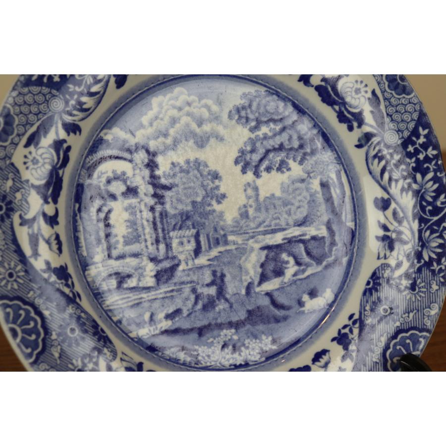 Spode コープランド・スポード ブルーイタリアン プレート19cm 中皿