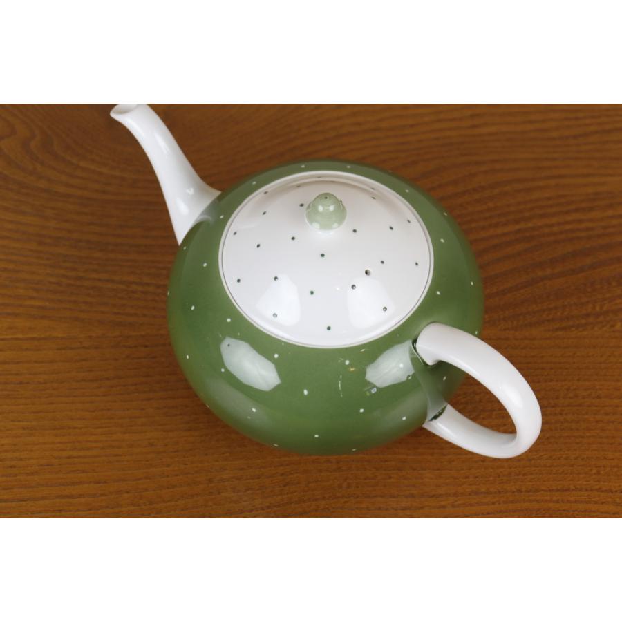 SUSIE COOPER スージークーパー レイズドスポット ポット 水玉 ドット