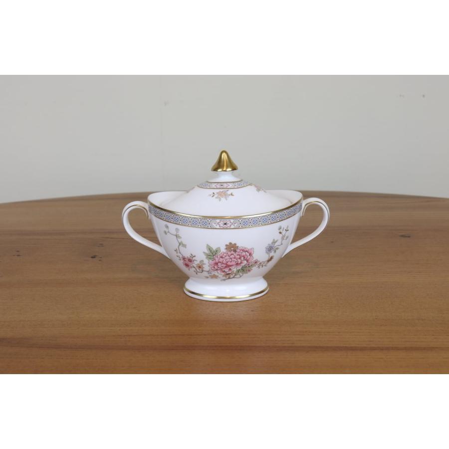 ROYAL DOULTON ロイヤルドルトン カントン シュガーポット 蓋付き 牡丹 