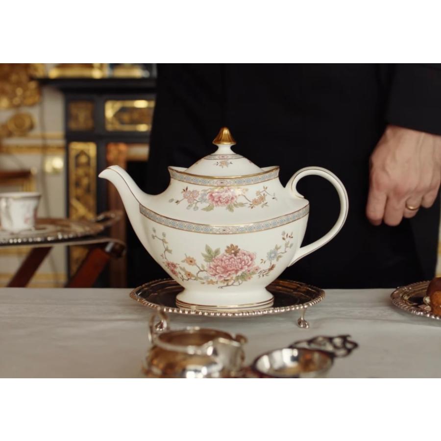 ROYAL DOULTON ロイヤルドルトン カントン シュガーポット 蓋付き 牡丹 