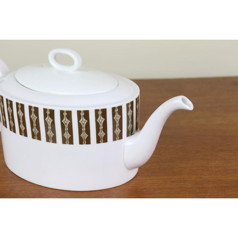 スージークーパー サターン ティーポット SATURN 茶色 ヴィンテージ 