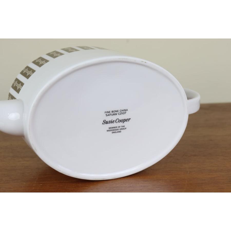 スージークーパー サターン ティーポット SATURN 茶色 ヴィンテージ 