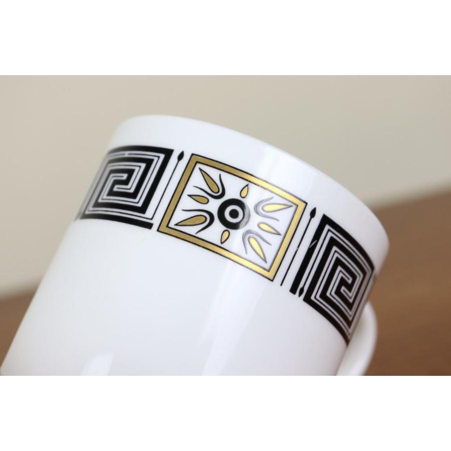 ウェッジウッド　アジア　コーヒーカップ　ASIA　ブラック黒　WEDGWOOD　イギリス　ヴィンテージ　陶磁器　つ269｜epocavintagedishes｜05