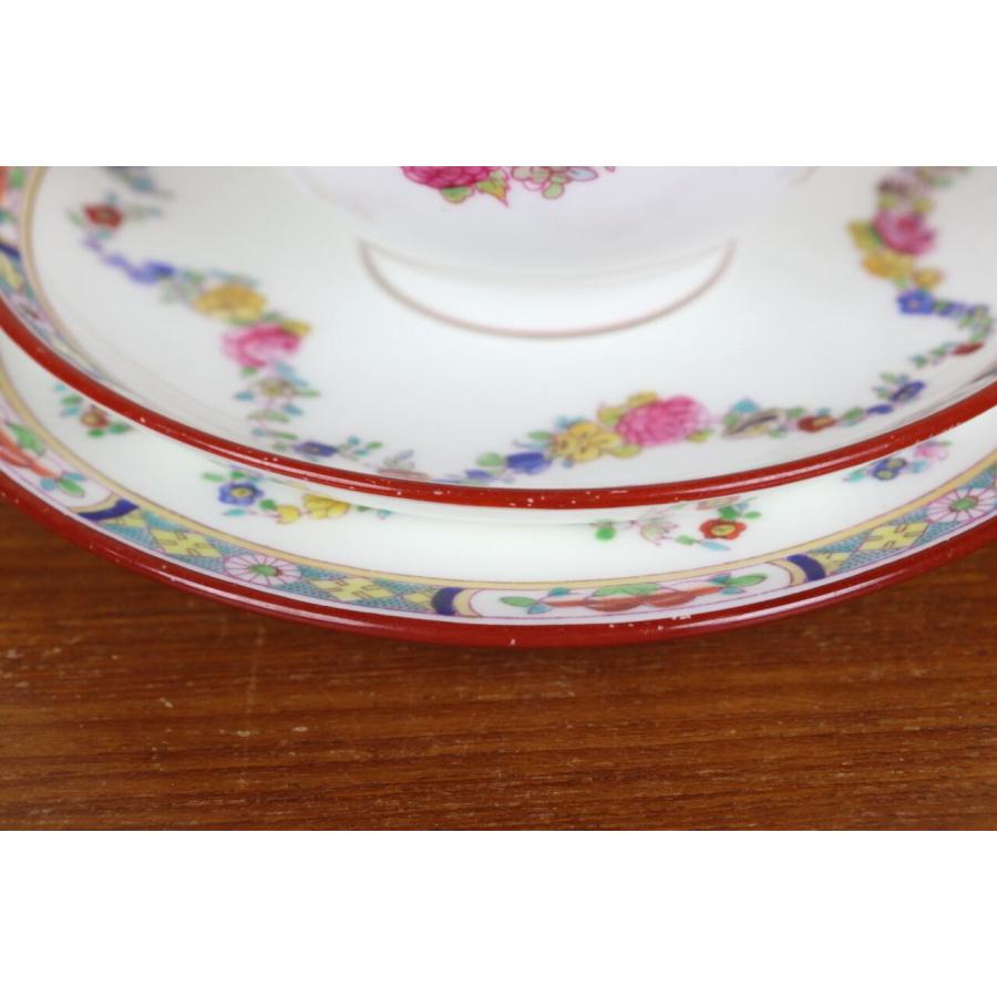 MINTON ミントン　ROSE　ローズ　ケーキプレート5枚セット MINTON（ミントン） ミントンローズ トリオ カップ プレート ケーキ皿