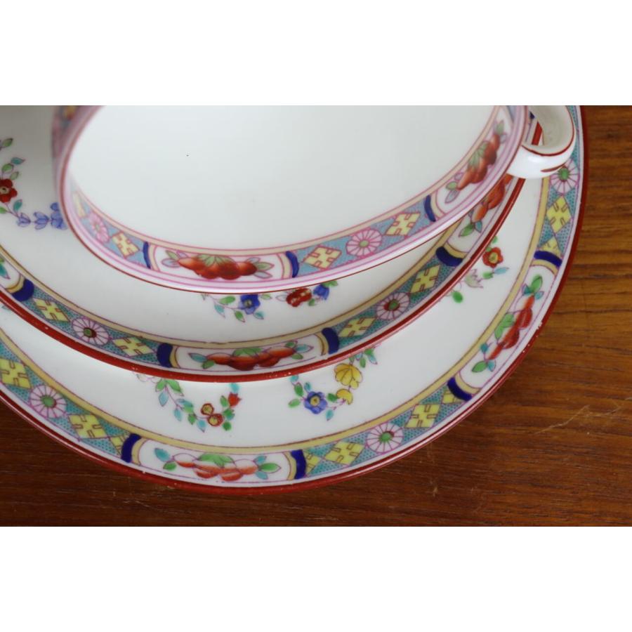 MINTON ミントン　ROSE　ローズ　ケーキプレート5枚セット MINTON（ミントン） ミントンローズ トリオ カップ プレート ケーキ皿