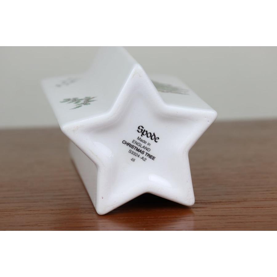 スポード クリスマスツリー 花瓶 フラワーベース 星型 イギリス SPODE