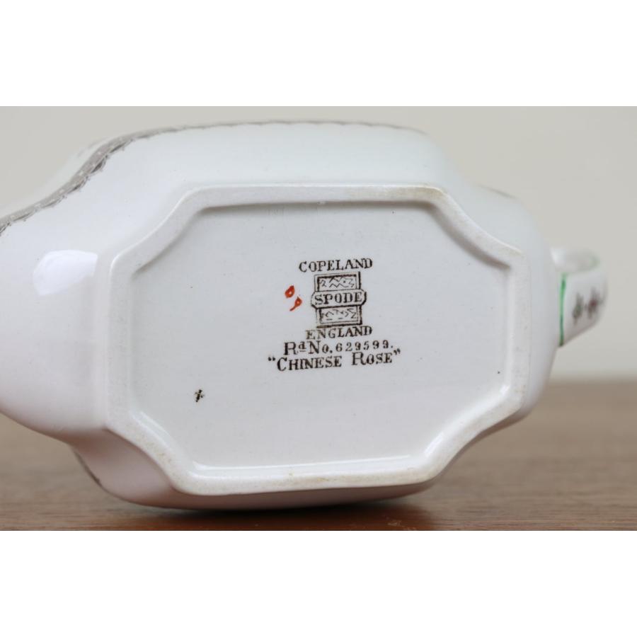 Spode コープランド・スポード チャイニーズローズ グレービーボート 