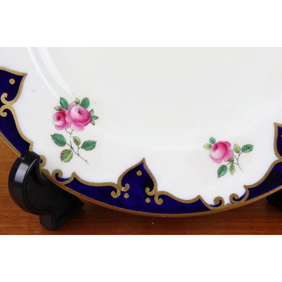 エインズレイ トリオ カップ ケーキ皿 プレート 薔薇 アンティーク