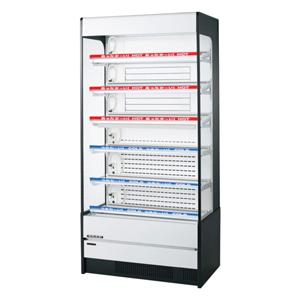 フクシマガリレイ 飲料用多段ショーケース《インバーター》HOT＆COLD