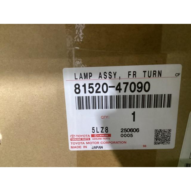プリウス DLA-ZVW52 左ターンシグナルランプ PHV/スタンダード  ※28/9~  47-95 81520-47090_8