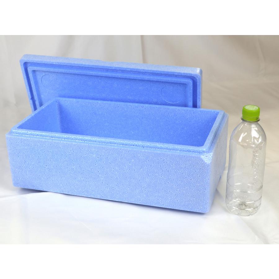 発泡スチロール箱 8.5L 20個セット 法人限定 青色 フタ付 保冷