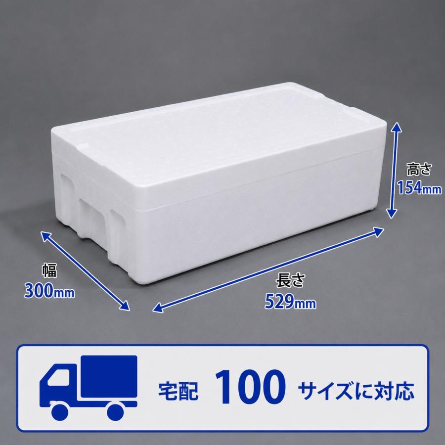 クーラーボックス 発泡スチロール箱 中型 通販 保冷 断熱 梱包材 軽量 