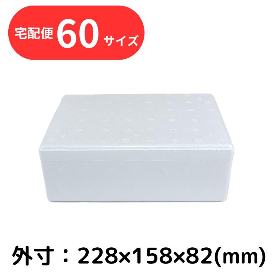 発泡スチロール箱 小型 クーラーボックス 通販 保冷 断熱 梱包材 軽量 