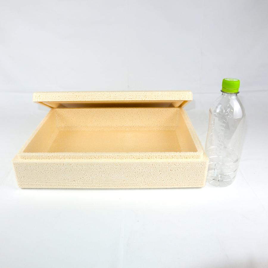発泡スチロール箱 小型 木目調 特殊容器 通販 保冷 断熱 梱包材