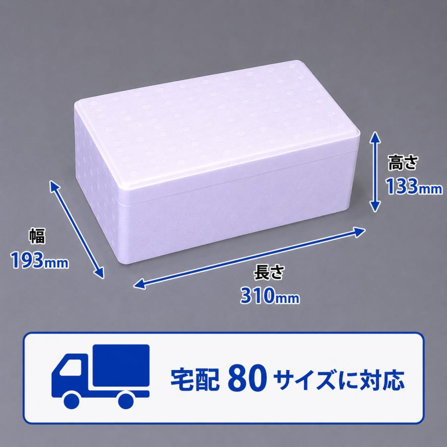 クーラーボックス 発泡スチロール箱 小型 通販 保冷 断熱 梱包材 軽量