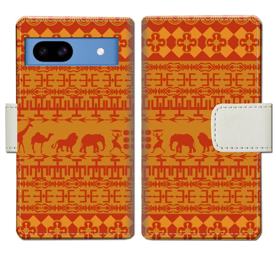 softbank Google Pixel 8a 手帳型ケース EGYPTデザイン | 