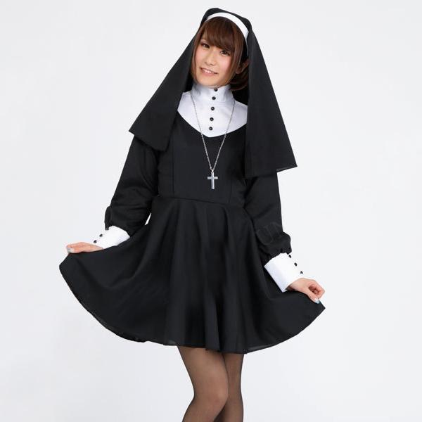 コスプレ　ミニスカシスター