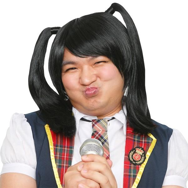 アイドル風黒髪ツインテールかつら A コスプレ通販店 通販 Yahoo ショッピング