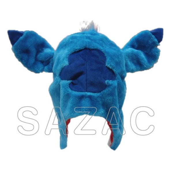 スティッチぬいぐるみ、帽子セット 値下げ】スティッチ ぬいぐるみ セット 青とピンク 迷彩帽子付き