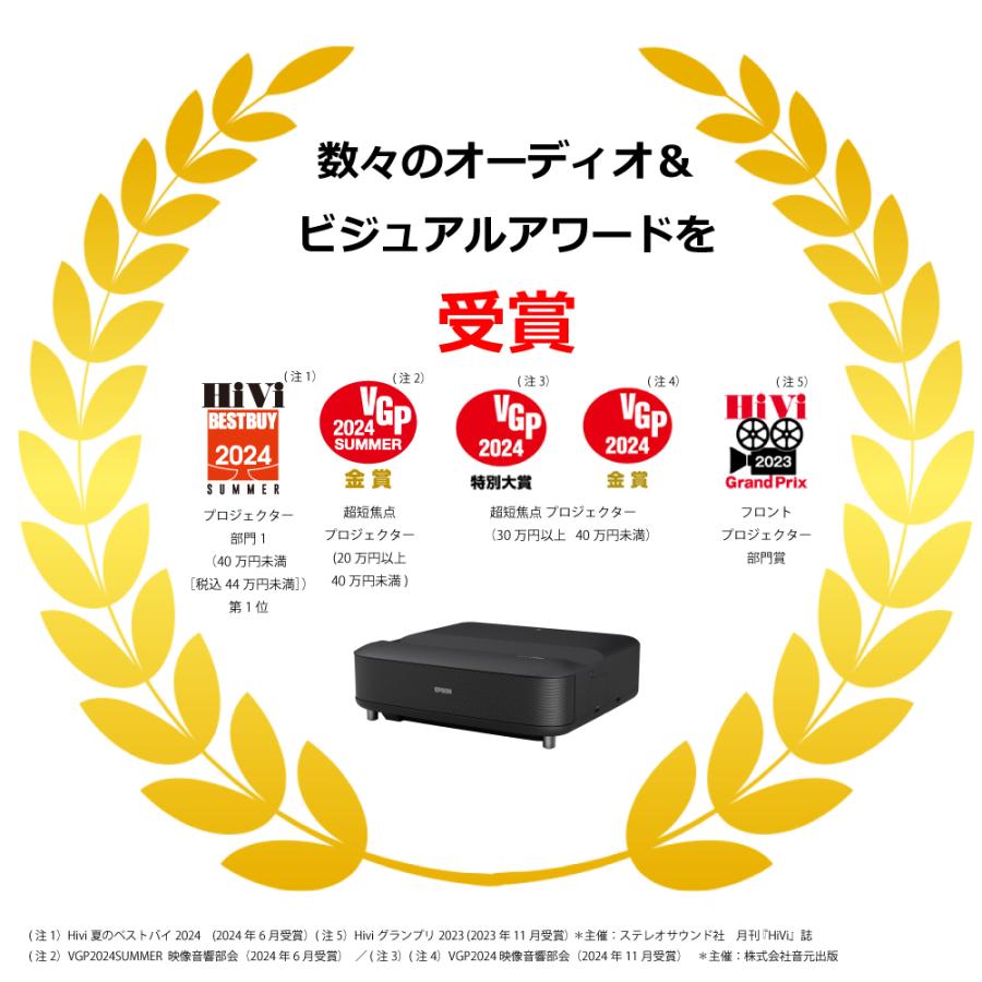 エプソン（EPSON） 【在庫限り】プロジェクター ホームプロジェクター